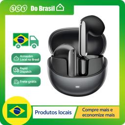 QCY HT10 AilyBuds Pro+ ANC Fone de ouvido sem fio Hi-Res Audio com LDAC Bluetooth 5.3 Fones De Ouvido 6 Mic AI HD Chamada Conexão Multiponto - Image 1