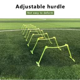 Obstáculo Dobrável Portátil, Futebol Velocidade Saltando Treinamento, Quadro De Obstáculo, Prática De Fitness Ao Ar Livre, Equipamento De Agilidade Flexível - Image 3