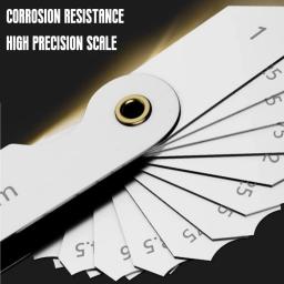 Alta precisão arco tocha ferramenta de medição, R0.3-1.5, R1-7, R7.5-15, R15.5-25, R25-50, R52-100, R26-80mm,, R calibre - Image 4