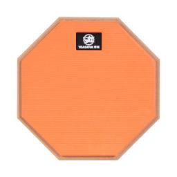 À prova de choque Dumb Drum Pad, Mute Pad Strike Prática Board, Borracha Natural Drum Pad, percussão Instrument acessórios, 8" - Image 4