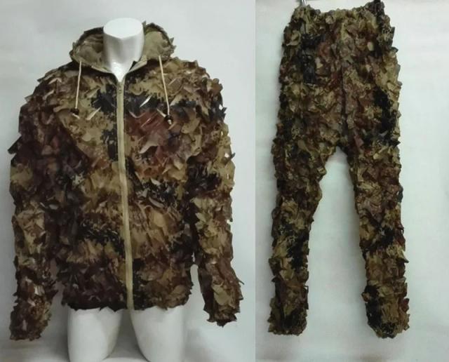 Ghillie Suit Terno Camuflagem Deserto Digital Biônico 2 Peças