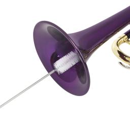Premium Trombone Cobra Escova De Limpeza, Pescoço Dobrado, Nylon, Pistão, Bocal, Limpeza - Image 5