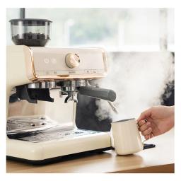 250g Bean Hopper 30 Nível Espessura Ajustar Máquina De Café Espresso Elétrica Grind Brew Cafeteira Leite Frother 2.8L Tanque De Água - Image 3