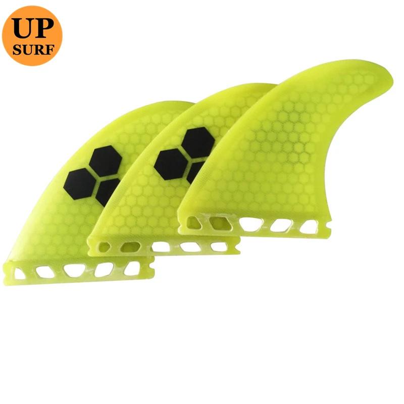 UPSURF FUTURO S Tri Fins Set, Honeycomb Fiber, Surf Fins, abas simples, Base Quilhas 3 Barbatanas para Prancha de Surf e Funboard - Image 5