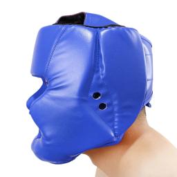Crianças jovens adultos feminino masculino capacete de boxe mma muay thai kickboxing taekwondo protetor chapelaria - Image 1