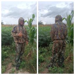 Homens e mulheres Ghillie Suit, Jaqueta com capuz, Roupas de camuflagem, Calças Selva, CS Training Leaves, Roupa ao ar livre - Image 1