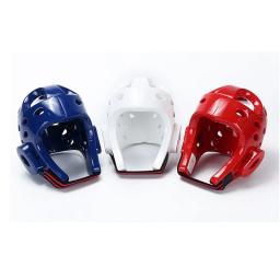 Artes Marciais de Boxe, Capacete de Taekwondo, Karatê, Sanda, Branco, Azul, Vermelho - Image 1