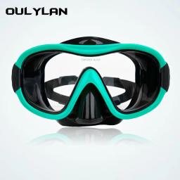 Oulylan Snorkeling Set para Adultos, Saia De Silicone, Óculos Anti-Fog, Máscaras De Mergulho, Equipamento De Piscina, Profissional - Image 5