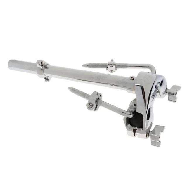 Suporte de Percussão Musical em Liga de Zinco para Drum Set com Braçadeira e Tom Stand