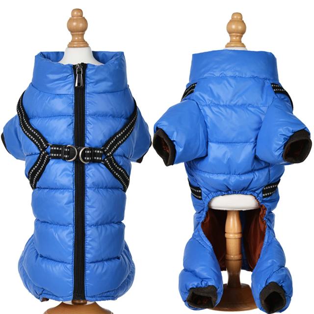 Roupa Quente e Impermeável para Cães: Vestuário de Inverno para Filhotes de Yorkshire, Buldogue Francês e Labrador