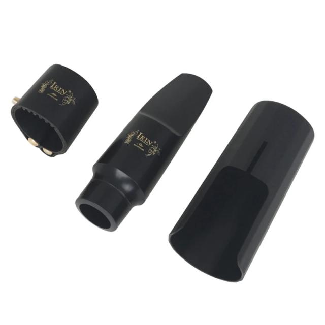 Kits de Bocal para Alto Saxofone: Bocal com Ligadura, Tampa Plástica e Acessórios de Substituição