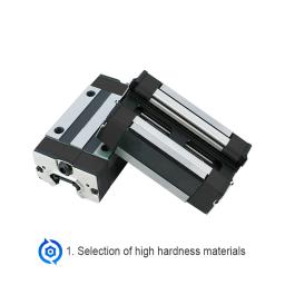 HGR15 Flange aço gaiola carruagens, trilho de guia linear para CNC, HGH15CA HGW15CC Slider Block, HGH15 CA HGW15CC, 4pcs - Image 3