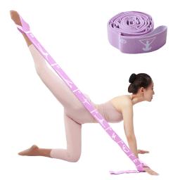 8/10/12 grades multi-funcional faixa de resistência de emagrecimento yoga cinta elástica faixas de exercício para latina, dança, pilates, ginástica - Image 1