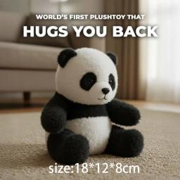 Panda hugmotion você motor emocional plushtoy que abraça você de volta panda plushtoy para suporte emocional panda brinquedo de pelúcia - Image 6