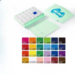 Conjunto de Pintura Guache para Iniciantes, Pintura Pigmento, Artigos de Arte Especial para Estudantes, Material Escolar, 18 24 Cores, 30ml - Image 5