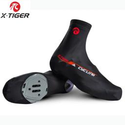 X-TIGER Copriscarpe da ciclismo MTB professionale Quick Dry 100% Lycra Uomo Sport Sneaker Bici da corsa Copriscarpe da ciclismo Copriscarpe - Image 6