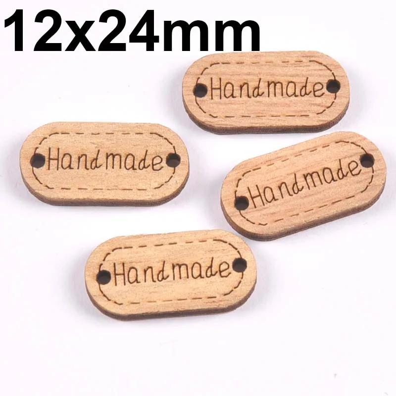 50Pcs Misto Rhombus/Oval/Retângulo Etiquetas De Madeira Inacabadas Pendurado Ornamentos Artesanato Tags de Madeira Suprimentos DIY Handwork Decoração C3361 - Image 1