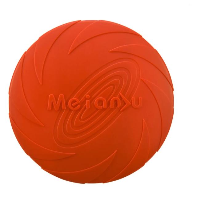 Discos Voadores de Silicone para Cães - Brinquedos Interativos de Treinamento em Tamanhos Variados