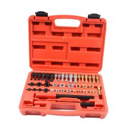 Conjunto portátil de ferramentas de reparo de roscas, Conjunto de ferramentas manuais, 21 matrizescom caixa de armazenamento, Unc UNF Metric, 42pcs - Image 3