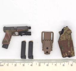 DAMTOYS-Brinquedos Secundários para Coldre de Arma, Modelo G17, Material PVC, Não Pode Ser Dispara, Equipe de Resposta Especial Russa, 1:6, 78097 - Image 1