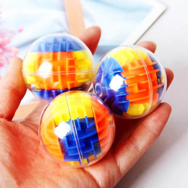 Brinquedos Educativos Mini Fun Ball Maze para Crianças - Ideais para Festa de Aniversário, Jogos em Família e Sacos de Presente (5 Peças)