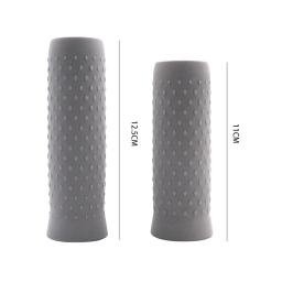 1 par scooter elétrico antiderrapante guiador aperto para ninebot max g30 g30d kickscooter silicone scooter grip capa peças de borracha - Image 6