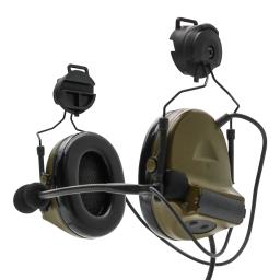 Tciheadset fone de ouvido tático comta ii capacete versão redução ruído som pegar airsoft fone caça militar fg - Image 2