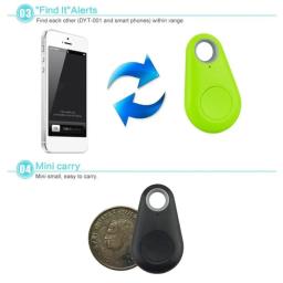 Mini Smart GPS Tracker para animais de estimação, localizador de cães, Tag de alarme anti-perdido, Key Finder sem fio, Bluetooth 4.0, bolsa de criança, carteira, moda - Image 6