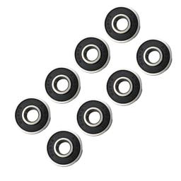 8 PCS ABEC-11 rolamento de alta velocidade 608RS é adequado para patins de rolo inline de prancha longa de skate, patins de gelo e baixo ruído - Image 6