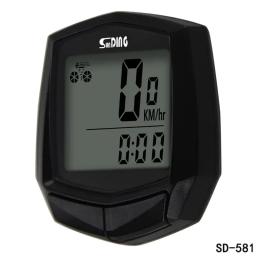 Sunding-Computador De Bicicleta À Prova D' Água Com Display Digital LCD, MTB Bicicleta Odômetro, Velocímetro, Ciclismo Com Fio Cronômetro Acessórios - Image 3