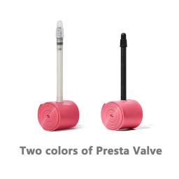 RideNow Tubo Interno Ultraleve para Bicicleta 700 700C 18 25 28 32 Pneu TPU para Bicicleta de Estrada 45/65/85mm Comprimento Válvula Francesa 700C Tubo Interno TPU - Image 2