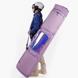 Saco de esqui saco de snowboard saco de transporte de rodas carry case snowboard mochila saco de equipamentos de esqui para esportes de inverno ao ar livre esqui - Image 4