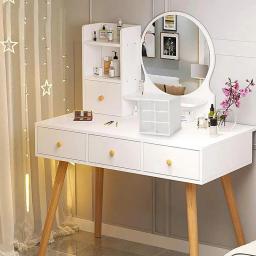 Caixa de armazenamento de mesa com gavetas Design de trilho deslizante empilhável Organizador de papelaria Caixa de exibição de jóias de grande capacidade - Image 3