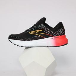 Tênis de corrida para homens e mulheres, tênis esportivos de longa distância para estrada, tênis casual azul palácio laranja, 20 BROOKS, Profundidade - Image 2