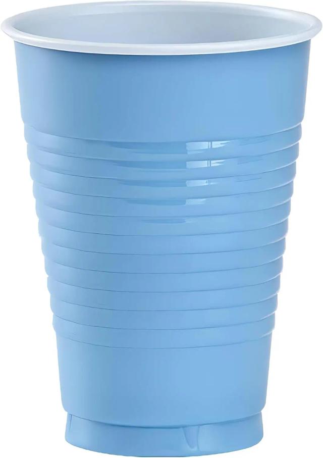 Copo descartável de 16oz para festas e Beer Pong - Conjunto com 50 peças, ideal para refrigerantes, drinks, churrasco e mais com frete grátis