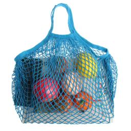 Saco De Malha De Algodão Reutilizável, Cordas De Compras, Rede De Arrastão, Sacos De Tartaruga, Bolsa De Armazenamento, Tote De Tecido, Proteção Ambiental - Image 3