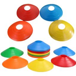 Cones de Treinamento de Agilidade para Treinamento de Futebol Obstáculo Logo Plate, Discos de Marcação Obstáculos, Kids Sports, Conjunto de 10 - Image 1
