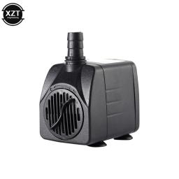 AC 220V 10W Fish Tank Filter Bomba submersível com luz LED para fontes Aquarium Air Fish Pond Tank Water Pump Supply EU Plug - Image 5