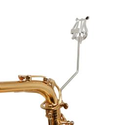 Saxofone Alto Lyre Music Score Clip, Portátil Sax Marchando Folha Clamp, Suporte Durável, Sopros Instrumento Peças e Acessórios - Image 3