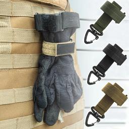 Luvas de Nylon Multi-purpose com Gancho, Corda De Escalada, Anti-lost, Camping, Pendurado Buck, Luvas De Trabalho, Clipe De Segurança, Luvas Ao Ar Livre - Image 2