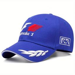 Boné de beisebol ao ar livre esportes de lazer, F1 Racing Cap, Motocicleta equitação bordada boné, Chapéu solar de proteção solar, Nova moda - Image 6