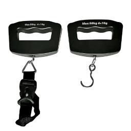 Balança digital para bagagem, 50kg, portátil, mala, balança eletrônica, retroiluminação, display digital, acessórios de viagem - Image 3