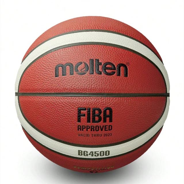 Bola de basquete fundido BG4500 PU Certificação oficial Competição Bola padrão de basquete Bola de treinamento masculina e feminina TAMANHO 7