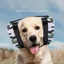Pet Dog Earmuffs Anti-ruído ajustável Headband Multifunções Head-desgastado Proteção Auditiva Suprimentos - Image 2