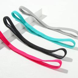 Faixa elástica antiderrapante esportiva para homens e mulheres, faixa de cabelo de ioga, faixa de borracha elástica, cor doce, menina, futebol, corrida, 1pc - Image 5