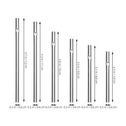 12pçs tubos de carrilhão de vento pendurados, tubos decorativos de sino de vento, tubos de suspensão diy para sinos de vento diy, sinos de vento de templo - Image 4