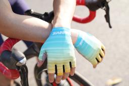 Darevie luvas de ciclismo verão à prova de choque respirável luvas de ciclismo das mulheres do homem meio dedo alta qualidade mtb luvas de bicicleta de estrada - Image 3