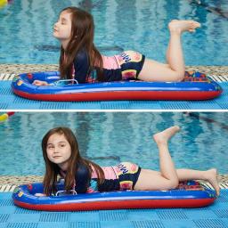 PAW Patrol Chase Crianças Prancha Inflável Bóia Cute Cartoon Kickboard Segurança Sea Pool Surfing Board Brinquedos de água Piscina - Image 5