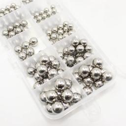 304 bola de aço inoxidável de alta precisão rolamento bola pequena suave sólida grânulo redondo diâmetro 2mm-12mm mtb criança bicicleta scooter - Image 3