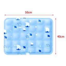 Tapete refrigerando lavável para o animal de estimação, almofada, cama do filhote, colchão, verão - Image 6